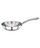 Avias Riara premium stainless steel Triply Fry pan/ skillet 24CM | Cool touch handles | 2.5 mm Thick body | Induction friendly 1.5L