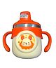 Chinmay Kids Baby Stainless Steel Milk Feeding Travel Baby Water Bottles With Straw for Kids - 260 ml
