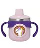 Chinmay Kids Baby Stainless Steel Milk Feeding Travel Baby Water Bottles With Straw for Kids- 260 ml
