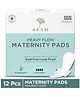 AZAH XXXL Super Absorbent Maternity Pads After Delivery for Ultra Heavy Flow Sanitary Pad -Pack of 12