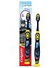 Colgate Baby Batman Toothbrush With Extra Soft Bristles & Tongue Cleaner - Black & Yellow