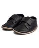 Elves the Shoemakers Velcro Closure Booties - Black