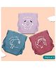 A Toddler Thing Dry Feel Ultra Nappies 2.0 | 100% Cotton & Reusable | Double Gussets for Leak Protection | Trio On A Roll 3-6m |  Pack of 3