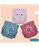 A Toddler Thing Dry Feel Ultra Nappies 2.0 | 100% Cotton & Reusable | Double Gussets for Leak Protection | Trio On A Roll 6-12m | Pack of 3