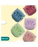 A Toddler Thing Dry Feel Ultra Nappies 2.0 | 100% Cotton & Reusable | Double Gussets for Leak Protection | Bundle of Bottoms 6-12m | Pack of 5