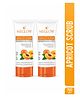 Meglow Apricot Scrub For Face with Vitamin E & C Blackhead Removal Cream For Radiant, Glowing, and Youthful Skin - Set of 2 x 70g