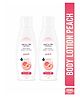 Meglow Nourishing & moisturising body lotion for all skin types (Peach)-Set of 2 x 150 ml