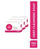 Alite Deep Cleansing Bathing Assorted Soap Enriched with Tea Tree Oil and Vitamin E  Set of 3 x 75g