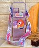 New Pinch  520 ml Cartoon design Dual Sipper in 1 Water bottle with Handle for kids color design may vary