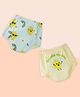 A Toddler Thing Organic Cotton Pack Of 2 Lemons Printed Padded Briefs - Multi Colour
