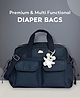 Mi Arcus Diaper Bag with Diaper Changing Sheet & Two Wet Bags for Multipurpose Travel for Mom and Dad- Blue