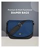 Mi Arcus Diaper Bag with Diaper Changing Sheet & One Wet Bags for Multipurpose, Travel for Mom and Dad- Blue