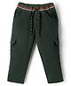Rikidoos Solid Pocket Detailed Cargo Pant - Green