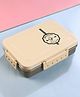 SKI Plastoware Indulge Steel Inner Insulated Leak Proof Lunch Box 825 ml - Brown