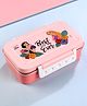 Disney by SKI Princess Bagel Steel Inner Insulated Lunch Box 480 ml - Light Pink