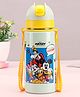 Disney by SKI Stainless Steel Single Wall Water Bottle with Mickey & Friends Print Yellow - 550 ml