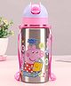 Paw Patrol Tango Stainless Steel Single Wall Water Bottle Pink & Grey - 550 ml