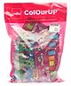 Cello ColourUp Dough with 6 Modelling Dough & 2 Moulds Pack of 10 - Multicolor