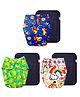 Dumbledo Premium Cloth Diaper with Leak-Proof, Absorbent 6-layer Black Insert - Dryfeel with Comfortable Fit for 3 Months to 3 Years, Pack of 3