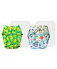 Dumbledo Premium Cloth Diaper with Leak-Proof, Absorbent 6-layer White Insert - Dryfeel with Comfortable Fit for 3 Months to 3 Years, Pack of 2