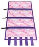 Echo Boomers Portable Wall Hanging Storage for Hair Accessories, Makeup, Toiletries, Kids Items & Kitchen Tools (Pink & Yellow)