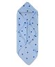 NINTARA BABY Ultra Absorbent Soft Pure Organic Cotton Hooded Towel Pack of 1 - Blue Stars