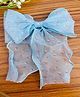 Radhya accessories Bow Applique Detailed Butterfly Designed Hair Clip - Blue