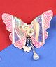 Asthetika Butterfly Designed Sequins Embellished Hair Clip - Pink
