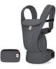 Ergobaby Omni Deluxe Baby Carrier Mesh 0-4 yrs - Graphite Grey