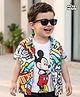 Babyhug Disney Single Jersey Knit Half Sleeves Shirt & T-Shirt With Mickey Mouse Print - Multicolor