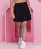 Neudis Solid Pleated Mini Skirt - Black