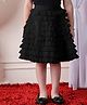 NEUDIS Net Ruffle Detailed Skirt - Black
