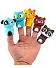 BitFeex Birds Finger Puppets Toys | Engaging toys for toddlers | 5 Pcs | Design May Very | Ideal gift for Kids- Height 5 cm