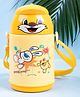 VON CASA Kids Water Bottle, Yellow, Plastic, 450 ml