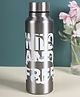 VON CASA Grey Stainless Steel  750 ml Water Bottle l (Grey)