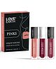 Love Earth Liquid Mousse Matte Lipstick Pinks - Pack of 3