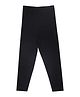The Mom Store Cotton Solid Leggings - Black
