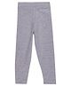 The Mom Store Cotton Solid Leggings - Grey