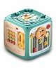 PLUSPOINT Multi Activity Interactive Activity Cube - Multicolor | Educational Game Cube for Kids, Babies and Toddlers | Durable and Fun to Play | with Interactive Sounds and Light Kids Birthday Gift