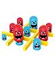 PLUSPOINT Stcking Cap Board Game Cup X and 0 Strategy Based Brain Games Kids Brain Development Table Top Games for Kids Family Outdoor & Indoor Games for Kids - Red