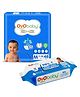 OYO BABY Diapers | Long Lasting Dry Night & Comfortable Sleep Style Diaper Pants, Size 9-14 kg baby 48 Count (Combo Pack)