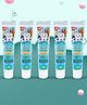 Docura Kids Toothpaste for 2 years and above - Bubblegum Flavor | 10% Xylitol for Stronger Teeth & Cavity Protection Pack of 5 - 20 g