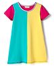 CrayonFlakes Half Sleeves Cut & Sew Dress - Pink