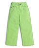 Knit N Knot Denim Solid High Waist Jeans - Lime Green