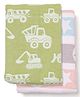 Tidy Sleep Yarn Dyed Blanket (Multi Star & Green Truck) Pack 2