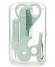 Baby Miniature Baby Grooming Care Kit with Hair Care Comb Nose Clip Nail File Tweezers Scissors for Kids Manicure Pedicure Tool Set Baby Nails-Pack of 1- Color May Vary