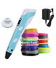 Magicwand Imagine & Innovate 3D Pen with LCD Display with Filament Adventure with ADAPTOR Pack of 1