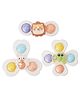 Magicwand Pack of 3 Bath Teether Suction Water Toy for Kids | Sensory Toddler Infant Flight Travel Toy | Stick to Car Window Table Chair Birthday Gift for Kids