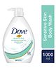 Dove Nourishing Body Wash for Sensitive Skin with 24 hrs Moisture Lock - 1000 ml