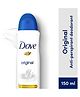 Dove Original Deodorant Long Lasting Body Spray - 150 ml